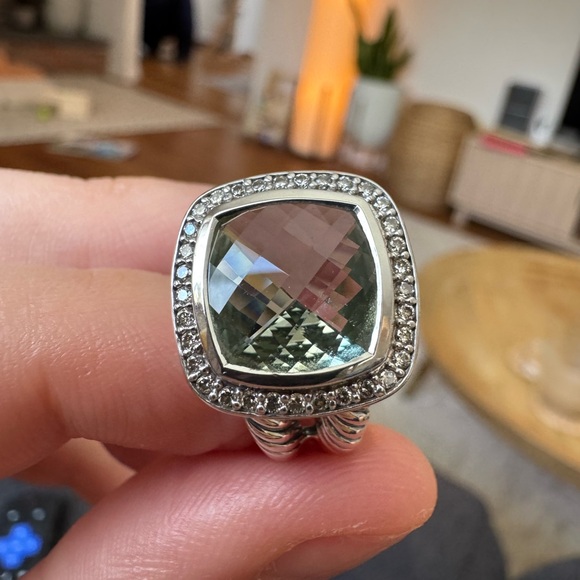 David Yurman Jewelry - Flawless Authentic Vintage Albion Prasiolite Ring